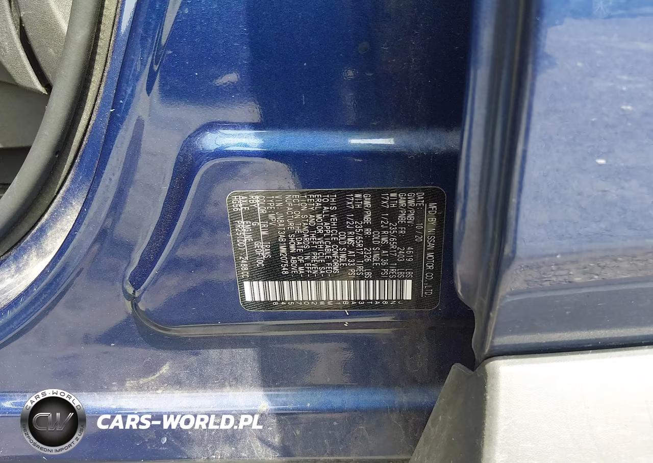 2021 Nissan Rogue S Intelligent Awd VIN:JN8AT3AB1MW207548 - 9