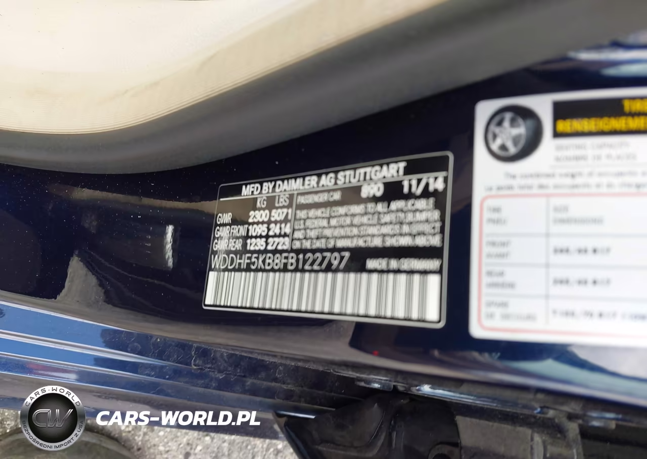 2015 Mercedes-Benz E 350 VIN:WDDHF5KB8FB122797 - 9