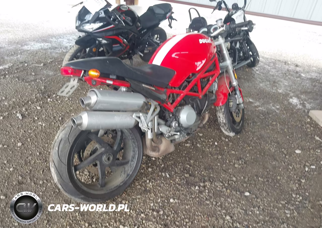 2007 Ducati Monster S2R1000 VIN:ZDM1RABP67B098856 - 4