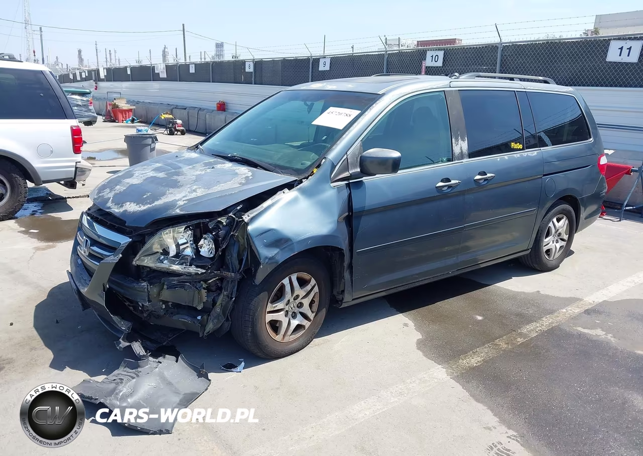 2006 Honda Odyssey Ex-L VIN:5FNRL38616B436262 - 2