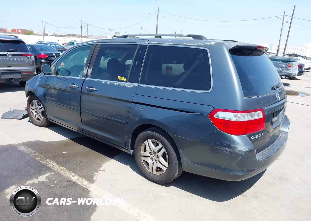 2006 Honda Odyssey Ex-L VIN:5FNRL38616B436262 - 3