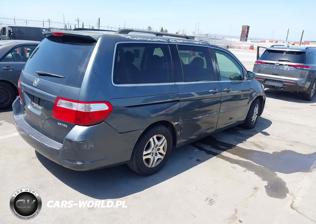 2006 Honda Odyssey Ex-L VIN:5FNRL38616B436262 - 4