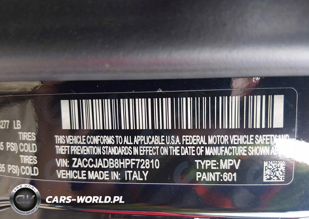 2017 Jeep Renegade Limited VIN:ZACCJADB8HPF72810 - 9