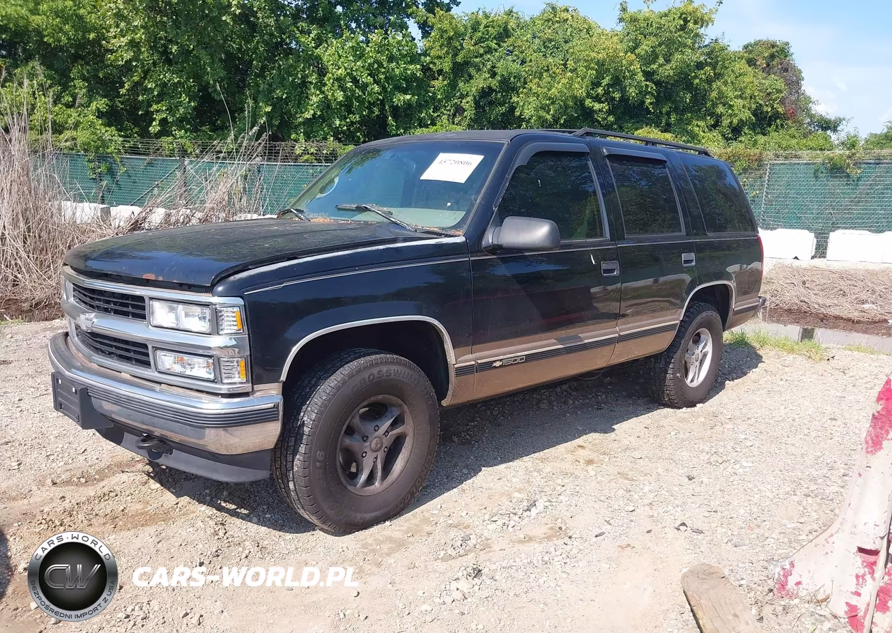 1996 Chevrolet Tahoe K1500 VIN:1GNEK13R1TJ406794 - 2
