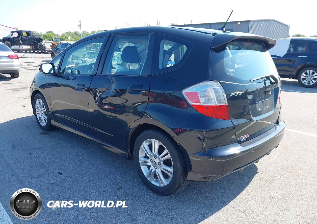 2009 Honda Fit Sport VIN:JHMGE88419S068779 - 3