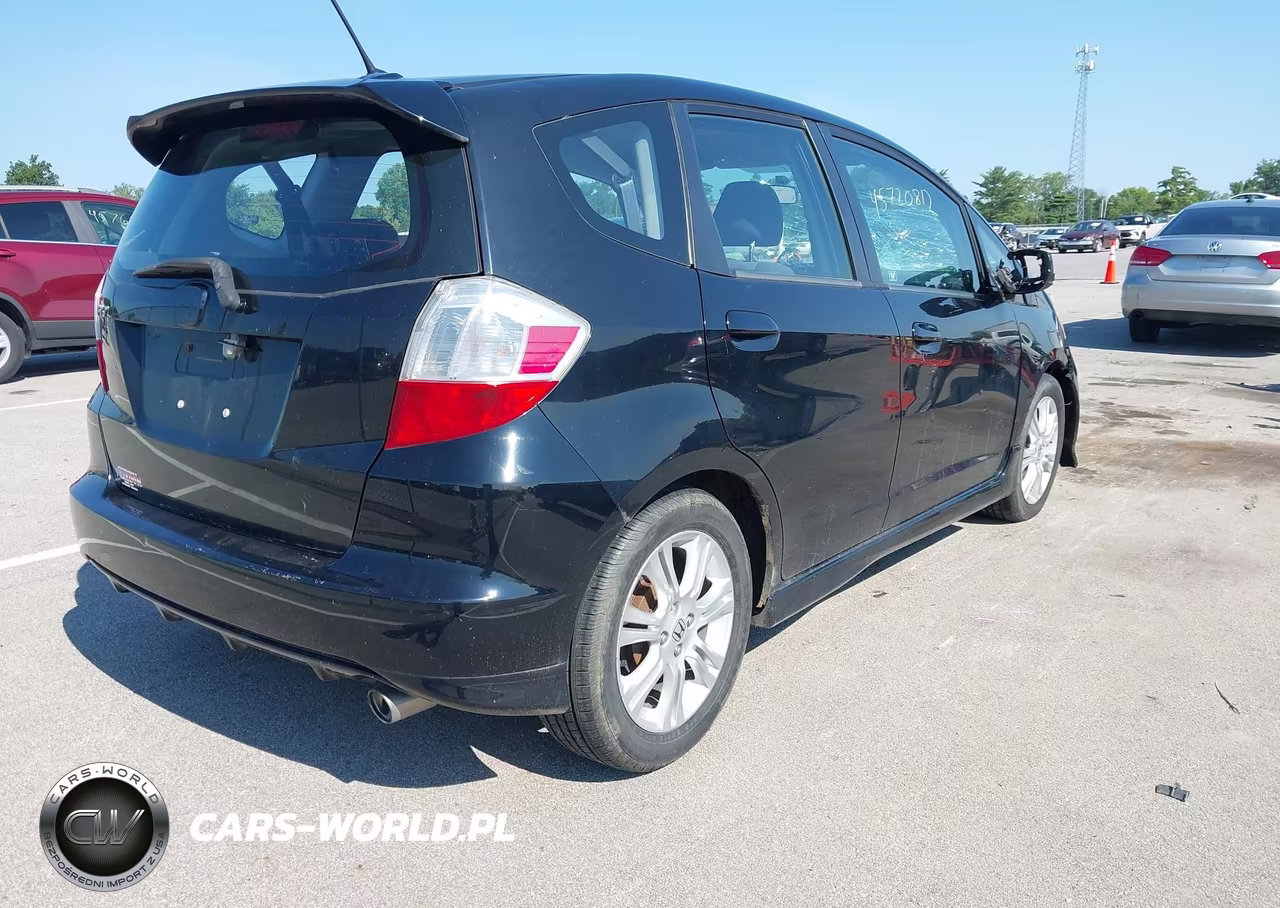 2009 Honda Fit Sport VIN:JHMGE88419S068779 - 4