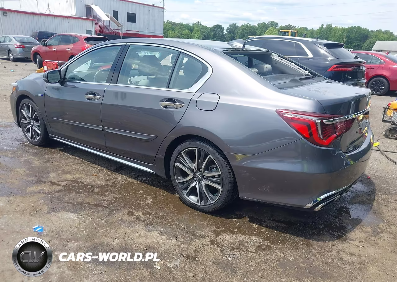 2019 Acura Rlx Sport Hybrid Advance Package VIN:JH4KC2F93KC000169 - 3