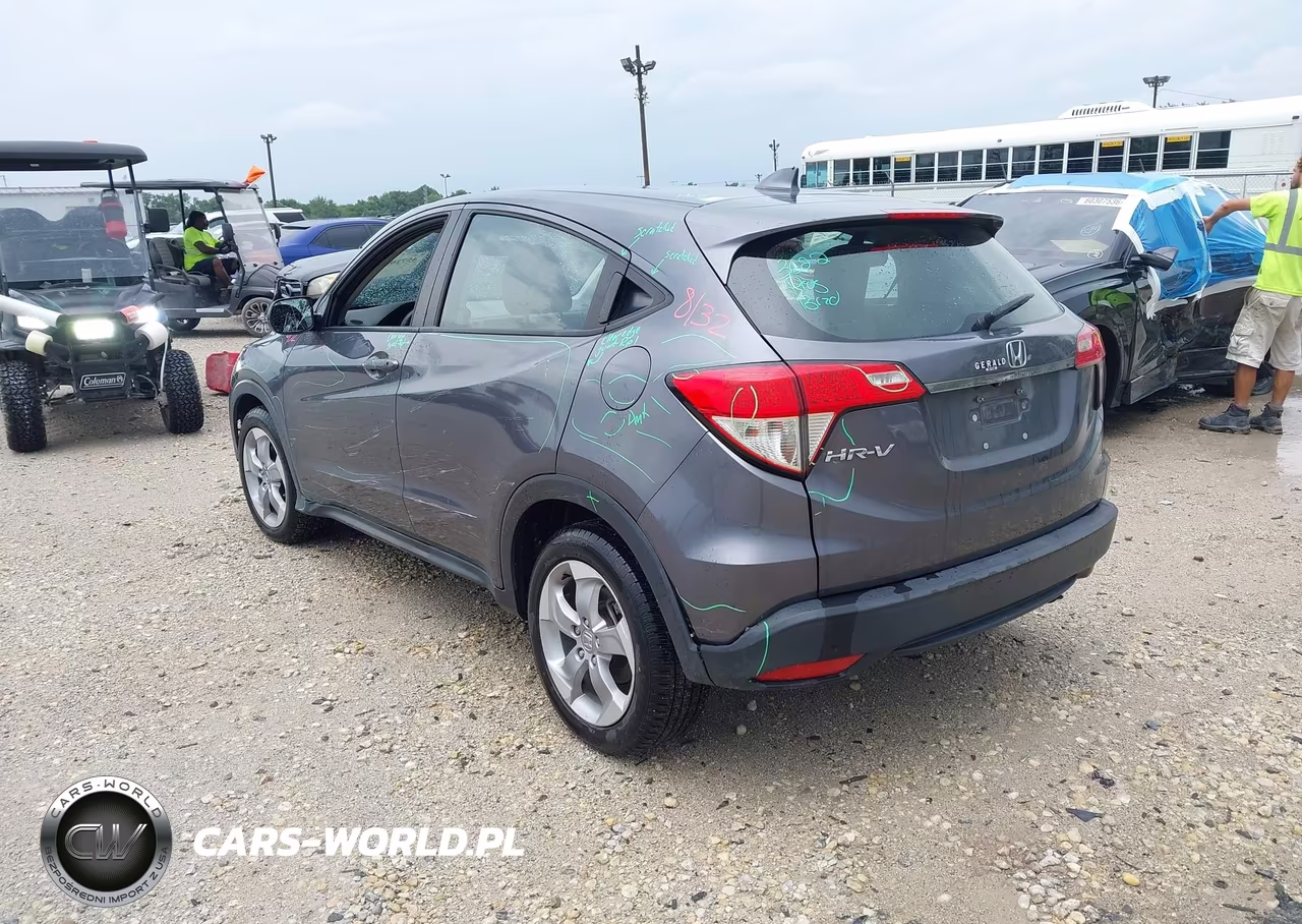 2022 Honda Hr-V 2Wd Lx VIN:3CZRU5H3XNM705894 - 3