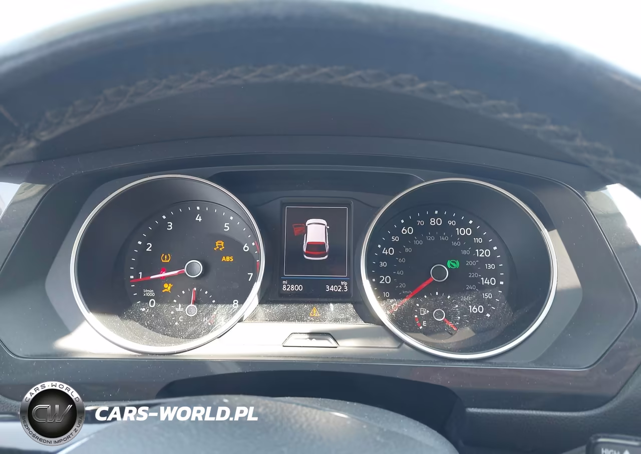 2019 Volkswagen Tiguan 2.0T Se-2.0T Sel-2.0T Sel R-Line-2.0T Sel R-Line Black VIN:3VV2B7AXXKM077970 - 7