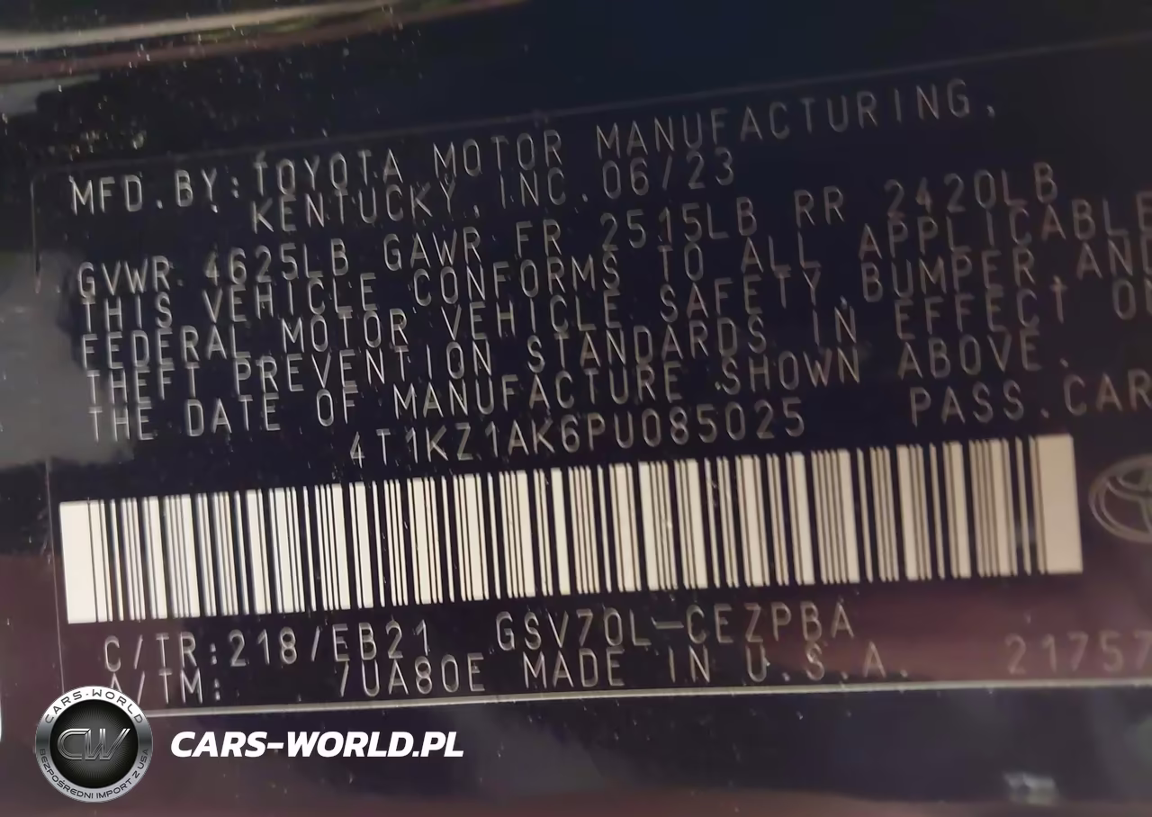 2023 Toyota Camry Trd VIN:4T1KZ1AK6PU085025 - 9