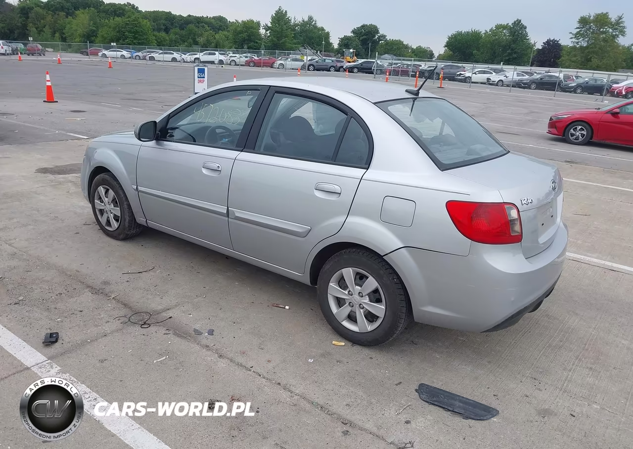 2011 Kia Rio Lx VIN:KNADH4A30B6748402 - 3