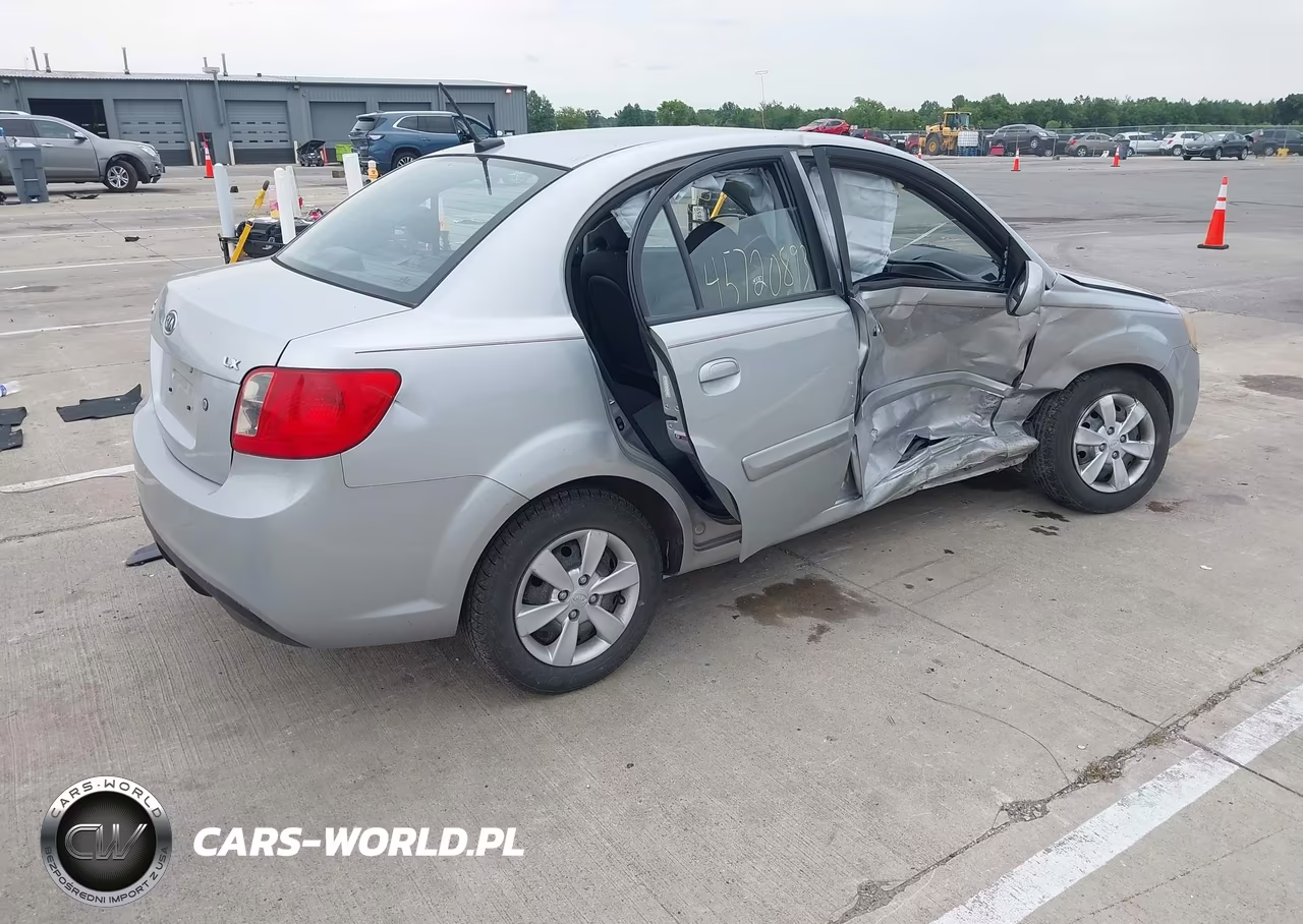 2011 Kia Rio Lx VIN:KNADH4A30B6748402 - 4