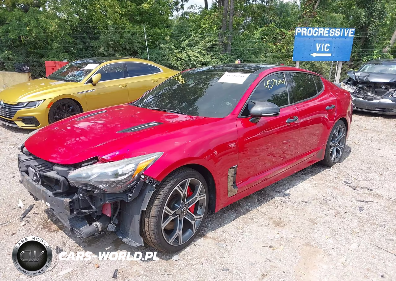 2018 Kia Stinger Gt2 VIN:KNAE55LC2J6012270 - 2