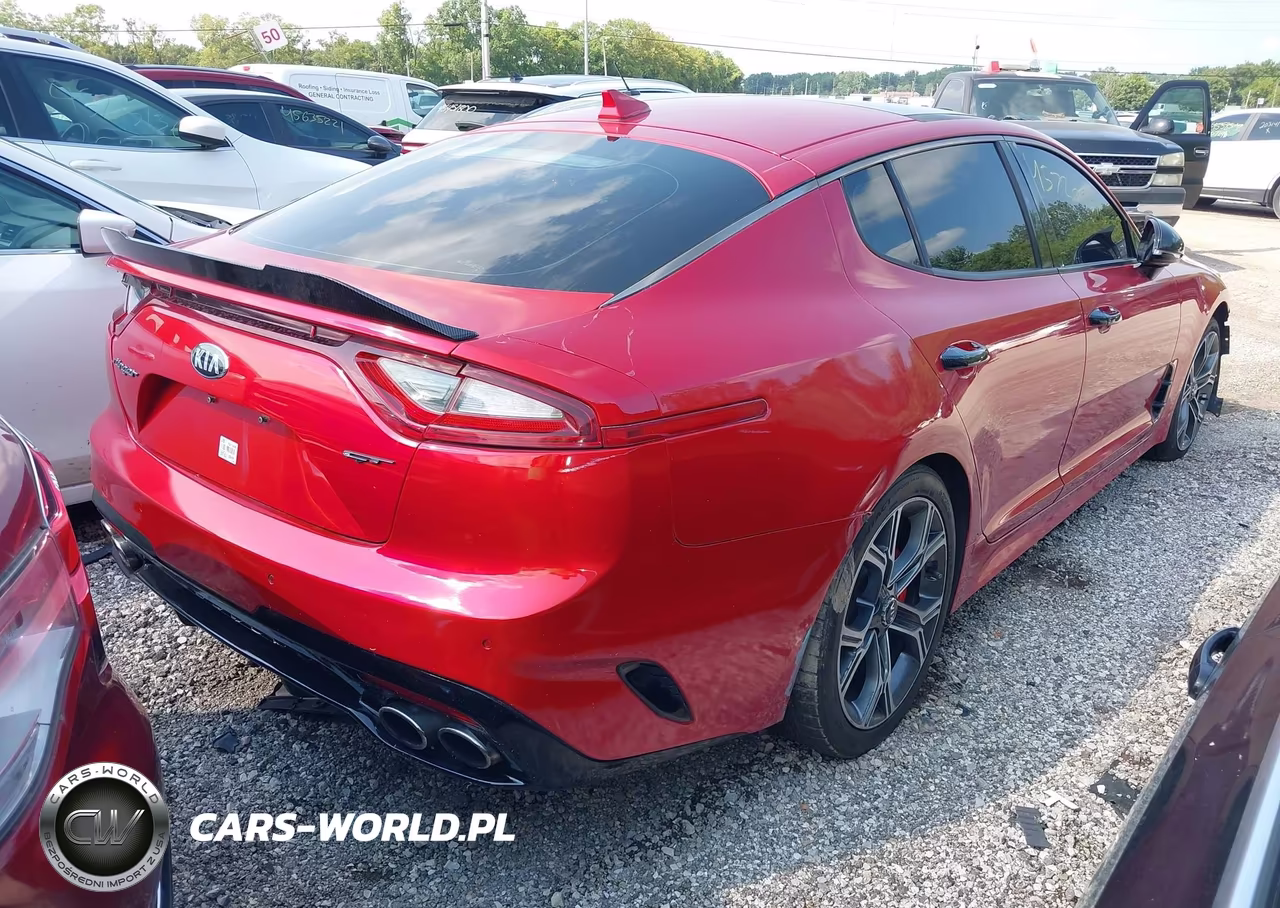 2018 Kia Stinger Gt2 VIN:KNAE55LC2J6012270 - 4
