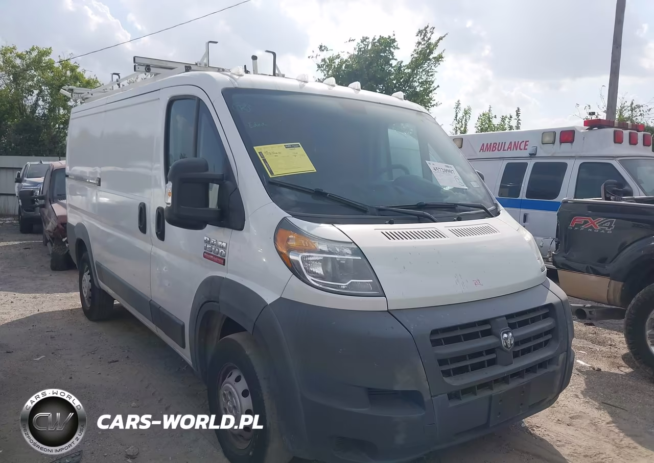 2017 Ram Promaster 1500 Low Roof 136 Wb – zdjęcie 1 z 16