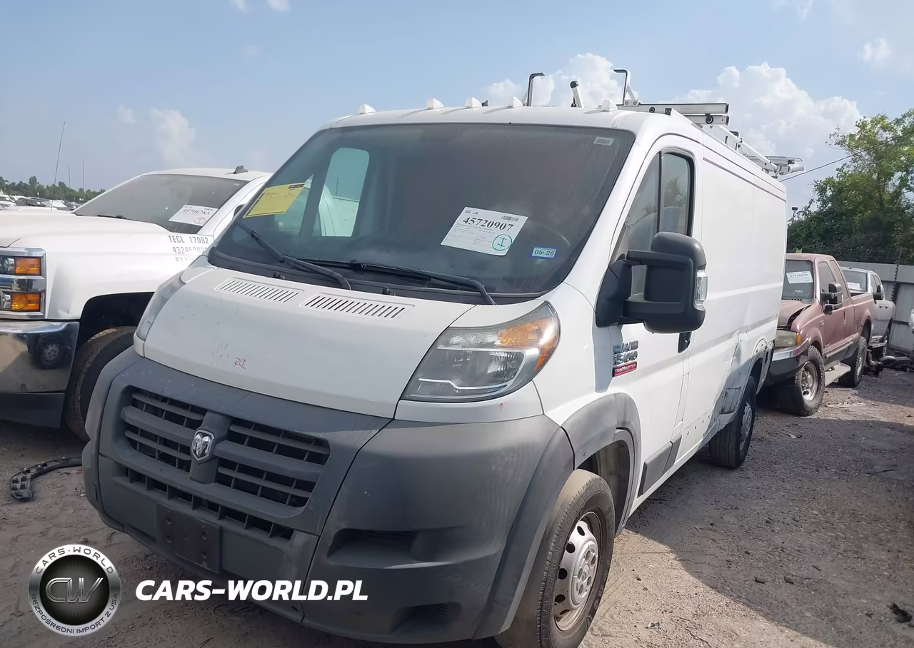 2017 Ram Promaster 1500 Low Roof 136 Wb VIN:3C6TRVAG5HE500225 - 2