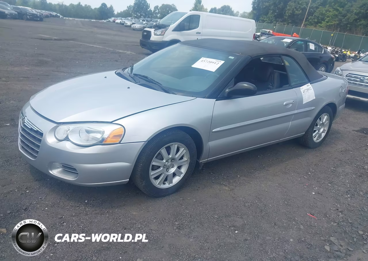 2006 Chrysler Sebring Gtc VIN:1C3EL75R76N181708 - 2