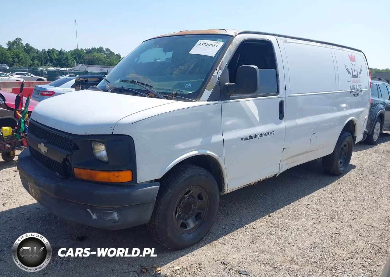 2009 Chevrolet Express Work Van VIN:1GCHG35CX91151146 - 2