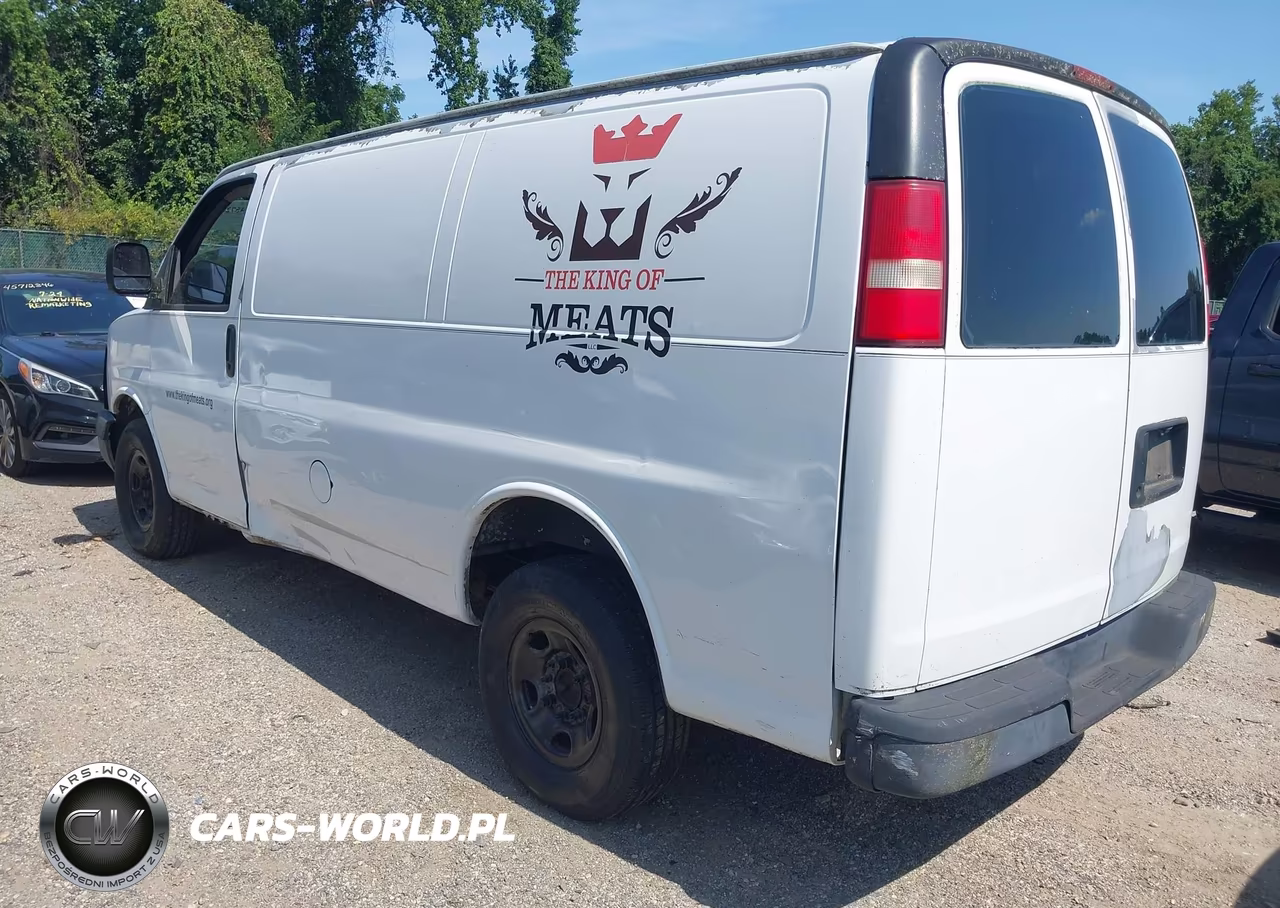 2009 Chevrolet Express Work Van VIN:1GCHG35CX91151146 - 3