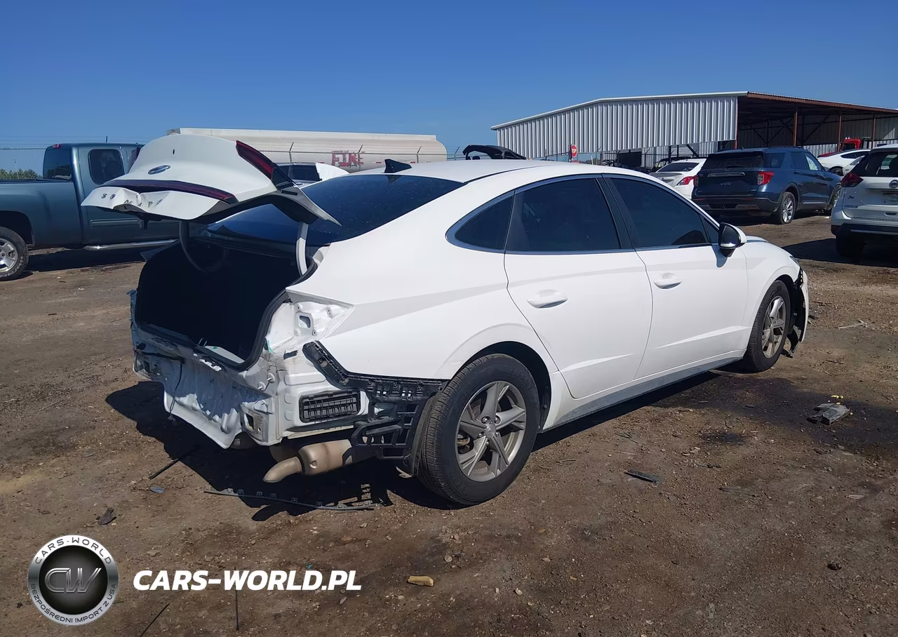 2021 Hyundai Sonata Se VIN:5NPEG4JA8MH097361 - 4