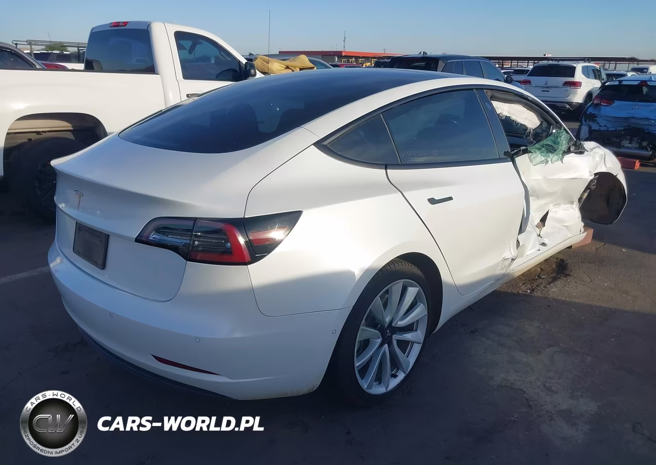 2021 Tesla Model 3 Standard Range Plus Rear-Wheel Drive VIN:5YJ3E1EA0MF871834 - 4