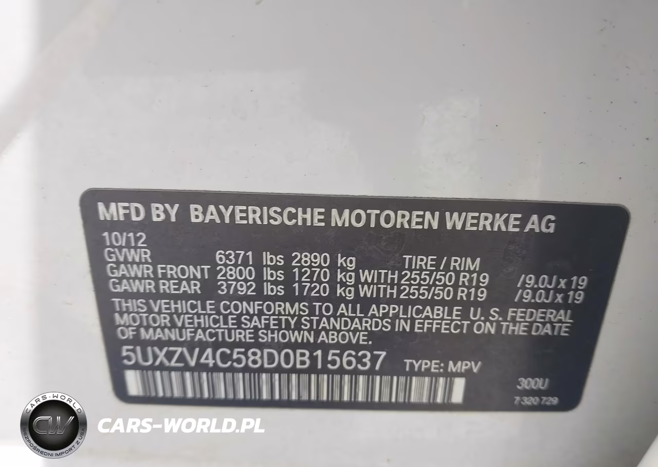 2013 BMW X5 xDrive35I-xDrive35I Premium-xDrive35I Sport Activity VIN:5UXZV4C58D0B15637 - 9