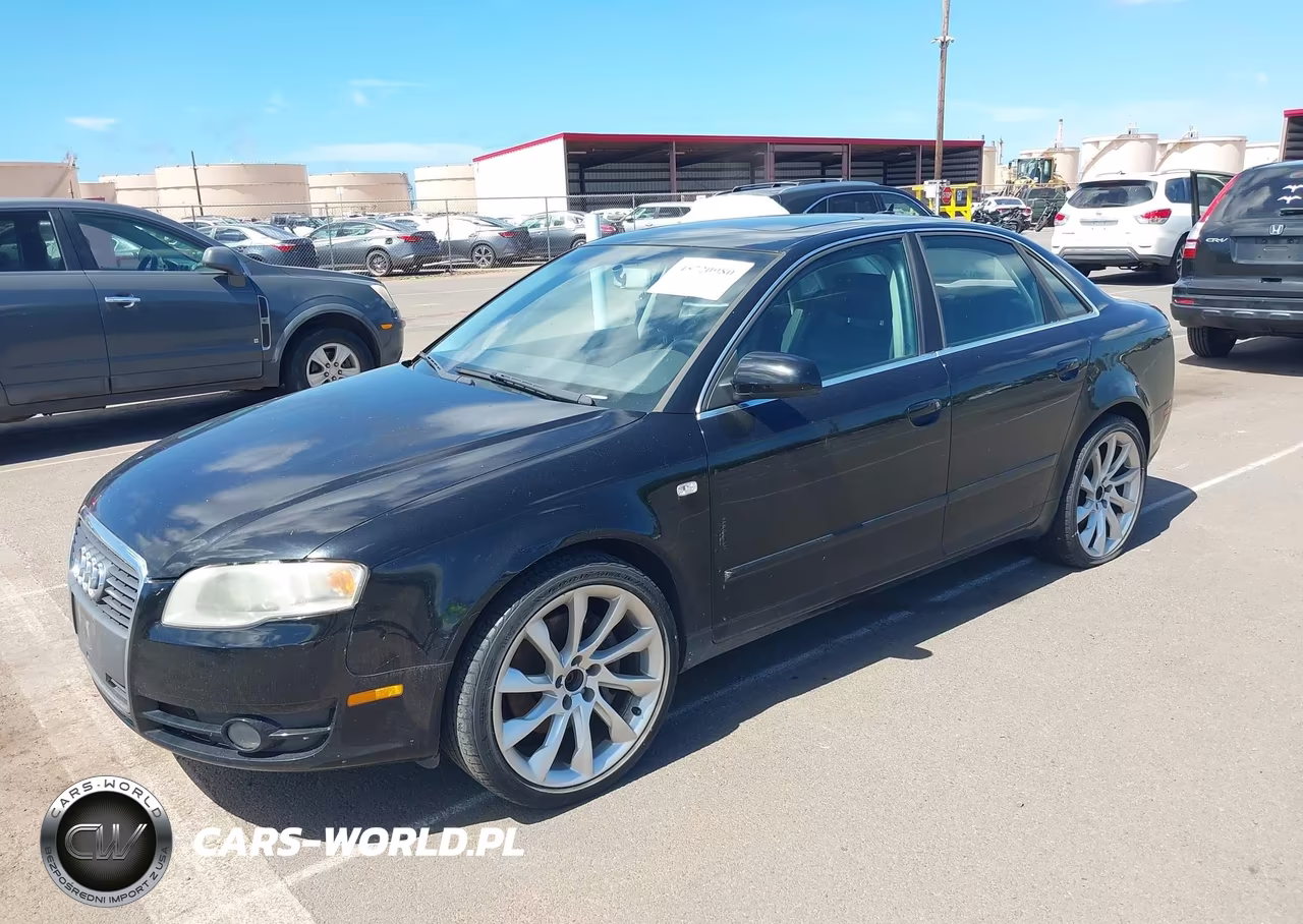 2007 Audi A4 2.0T VIN:WAUDF78E67A211102 - 2