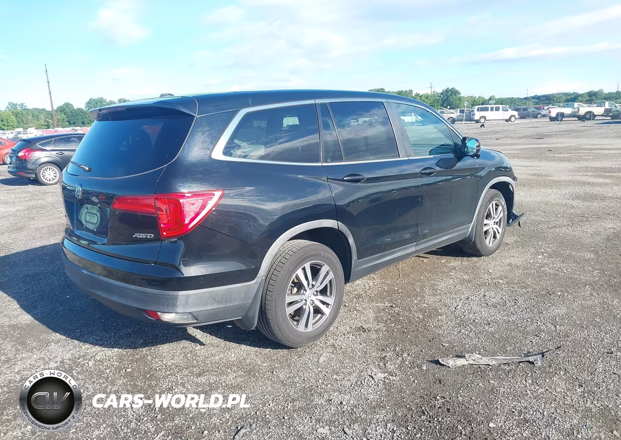 2017 Honda Pilot Ex-L VIN:5FNYF6H50HB073029 - 4