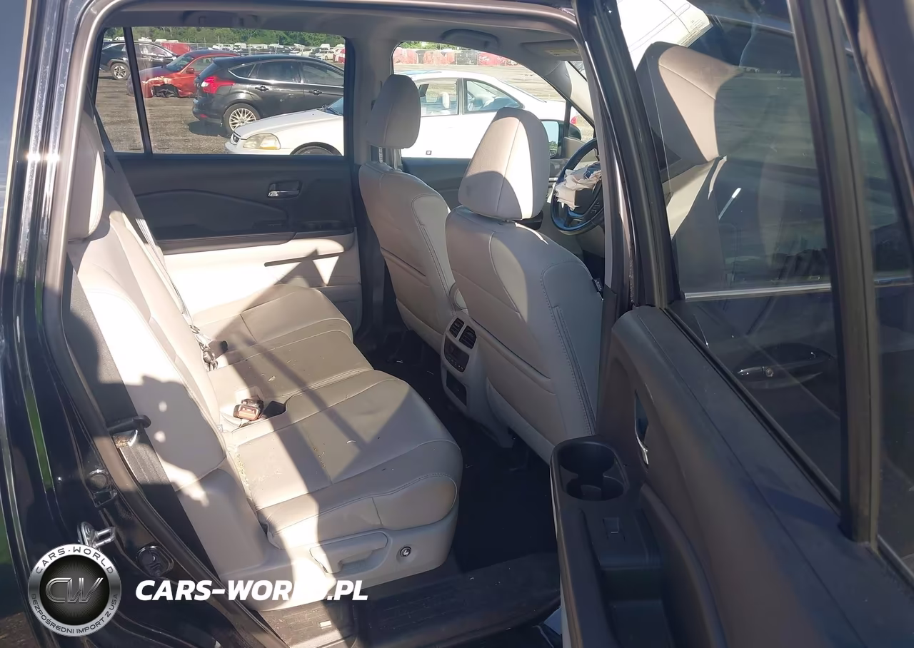 2017 Honda Pilot Ex-L VIN:5FNYF6H50HB073029 - 8
