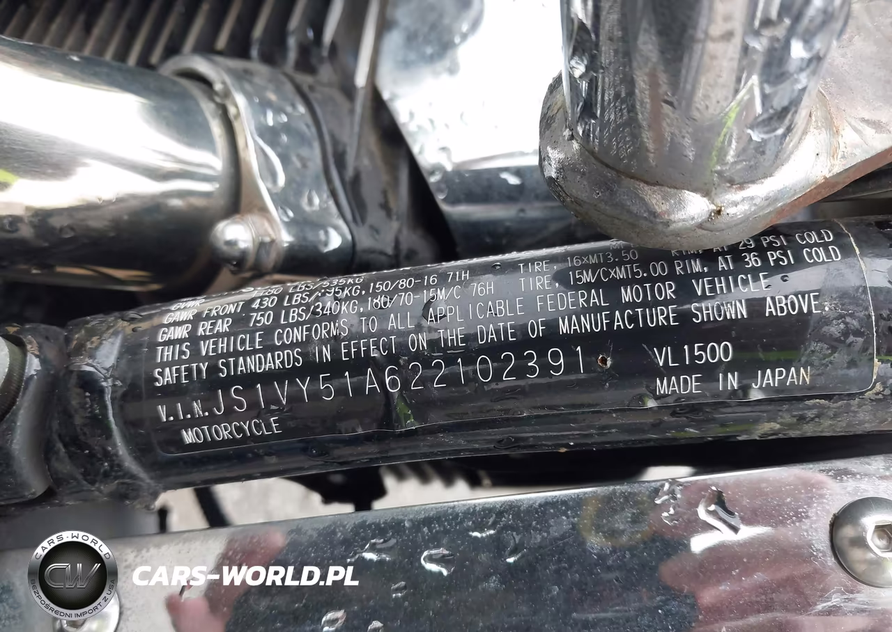 2002 Suzuki Vl1500 VIN:JS1VY51A622102391 - 10