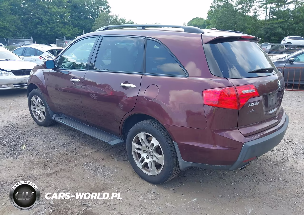 2007 Acura Mdx Technology Package VIN:2HNYD28327H525675 - 3