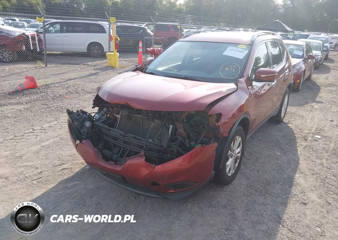 2014 Nissan Rogue Sv VIN:5N1AT2MT2EC871365 - 2