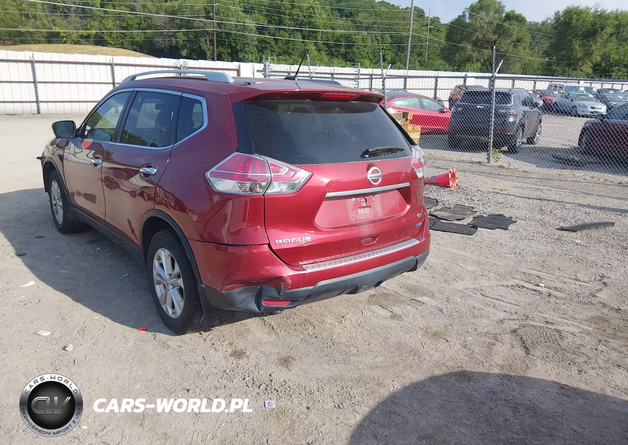 2014 Nissan Rogue Sv VIN:5N1AT2MT2EC871365 - 3