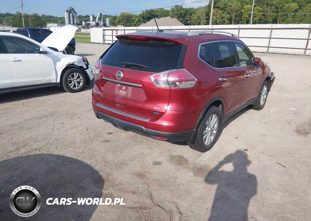 2014 Nissan Rogue Sv VIN:5N1AT2MT2EC871365 - 4