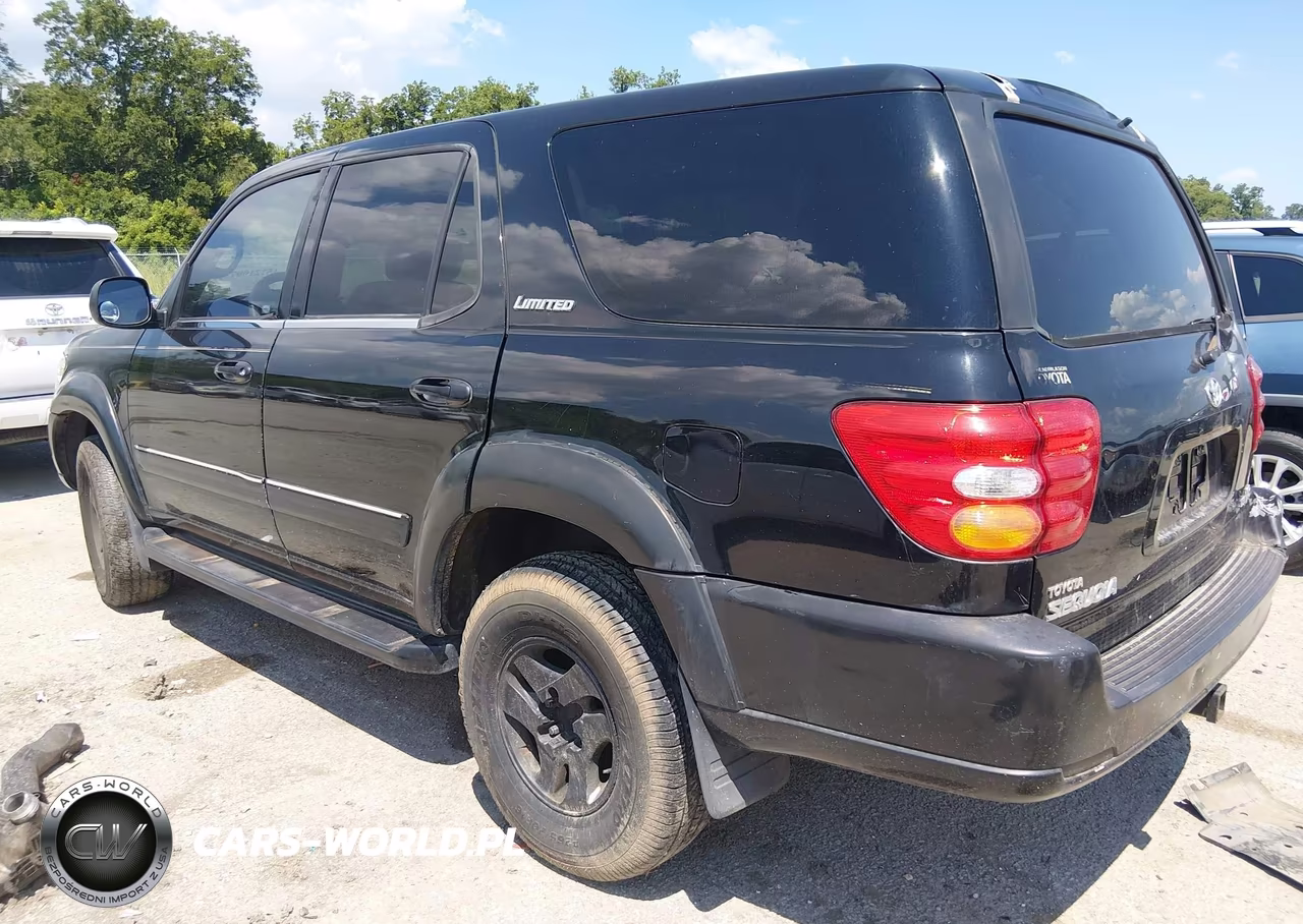 2001 Toyota Sequoia Limited V8 VIN:5TDZT38A61S039395 - 3
