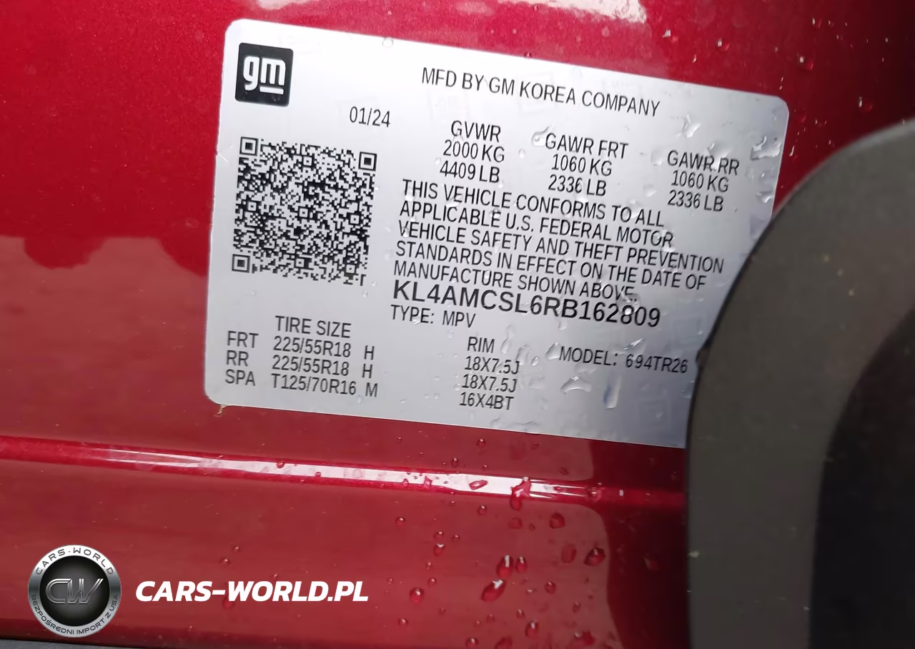 2024 Buick Encore Gx Preferred Awd VIN:KL4AMCSL6RB162809 - 9