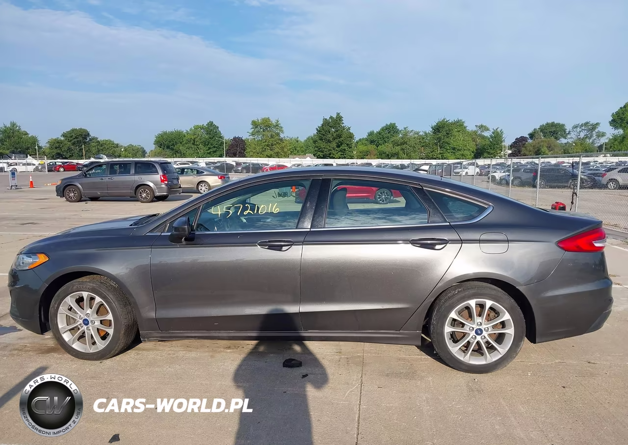 2019 Ford Fusion Se VIN:3FA6P0HD1KR186184 - 14