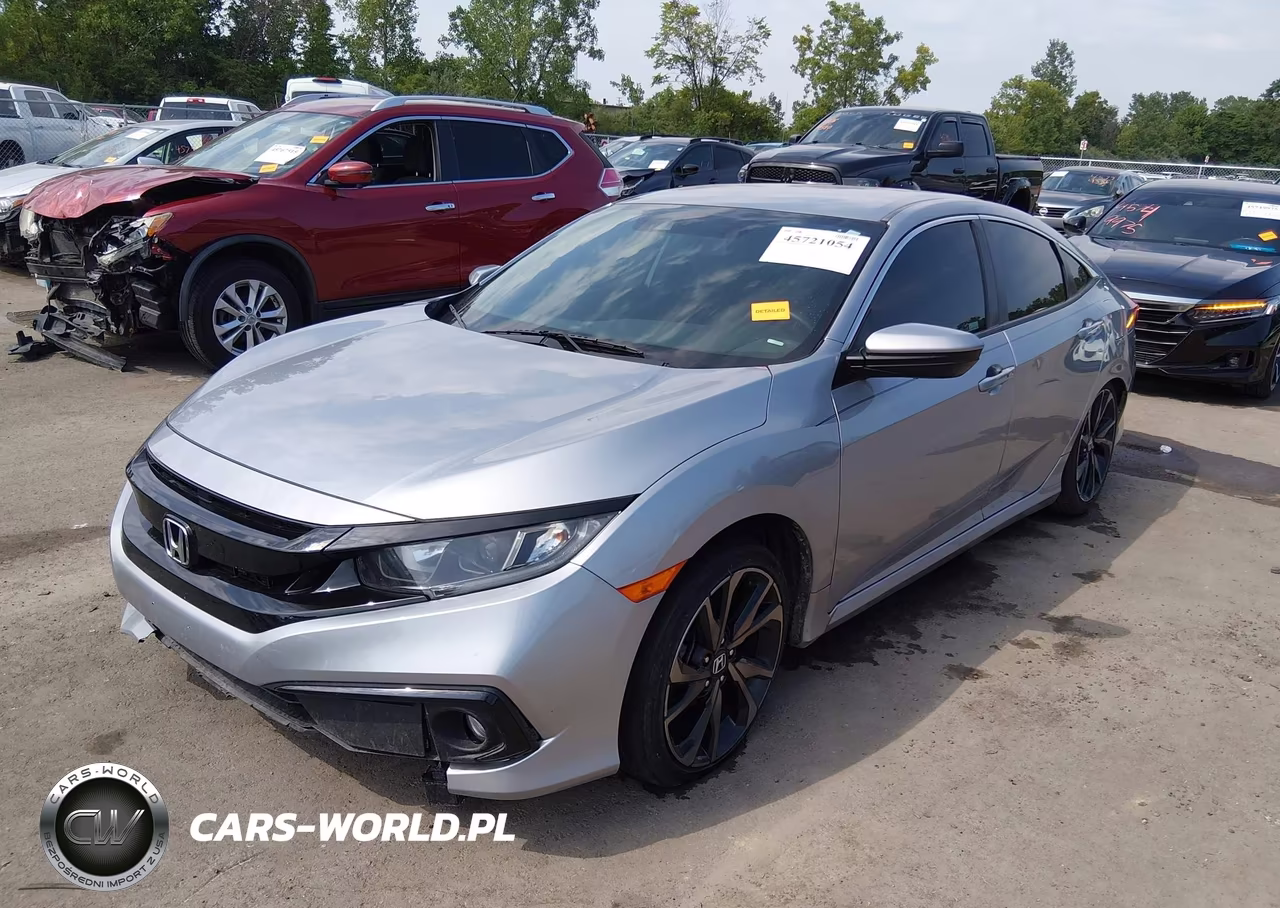 2021 Honda Civic Sport VIN:2HGFC2F80MH532572 - 2