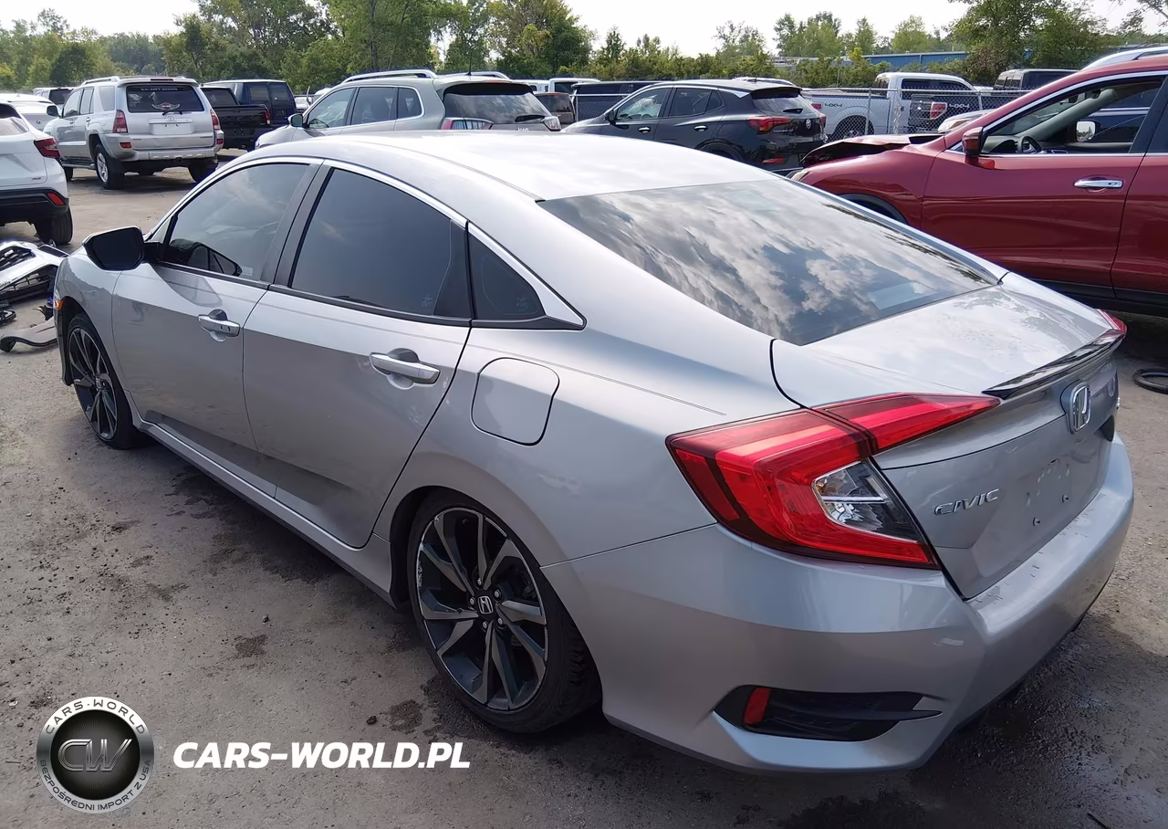 2021 Honda Civic Sport VIN:2HGFC2F80MH532572 - 3