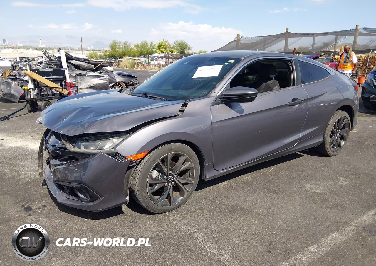 2019 Honda Civic Sport VIN:2HGFC4B84KH306386 - 2