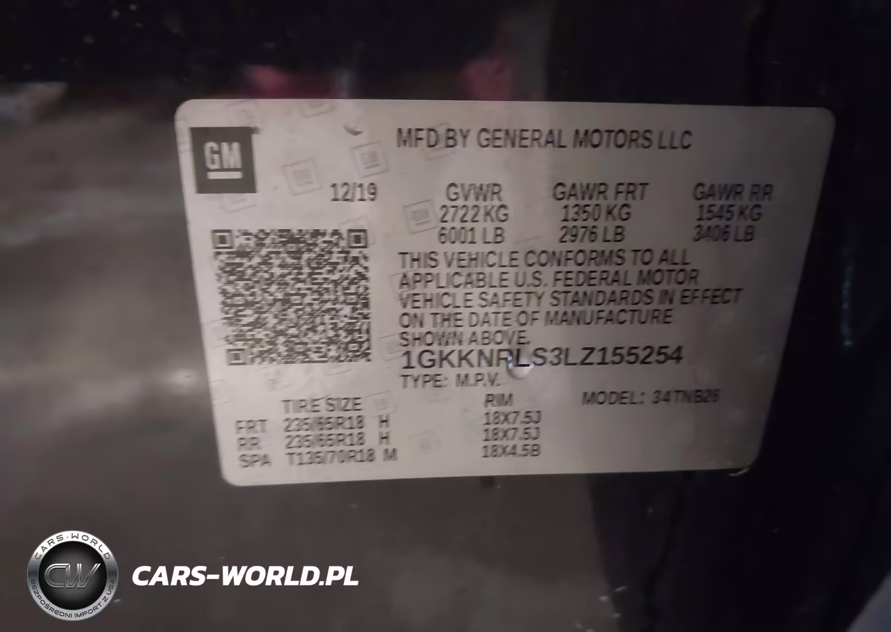 2020 GMC Acadia Fwd Sle VIN:1GKKNRLS3LZ155254 - 9