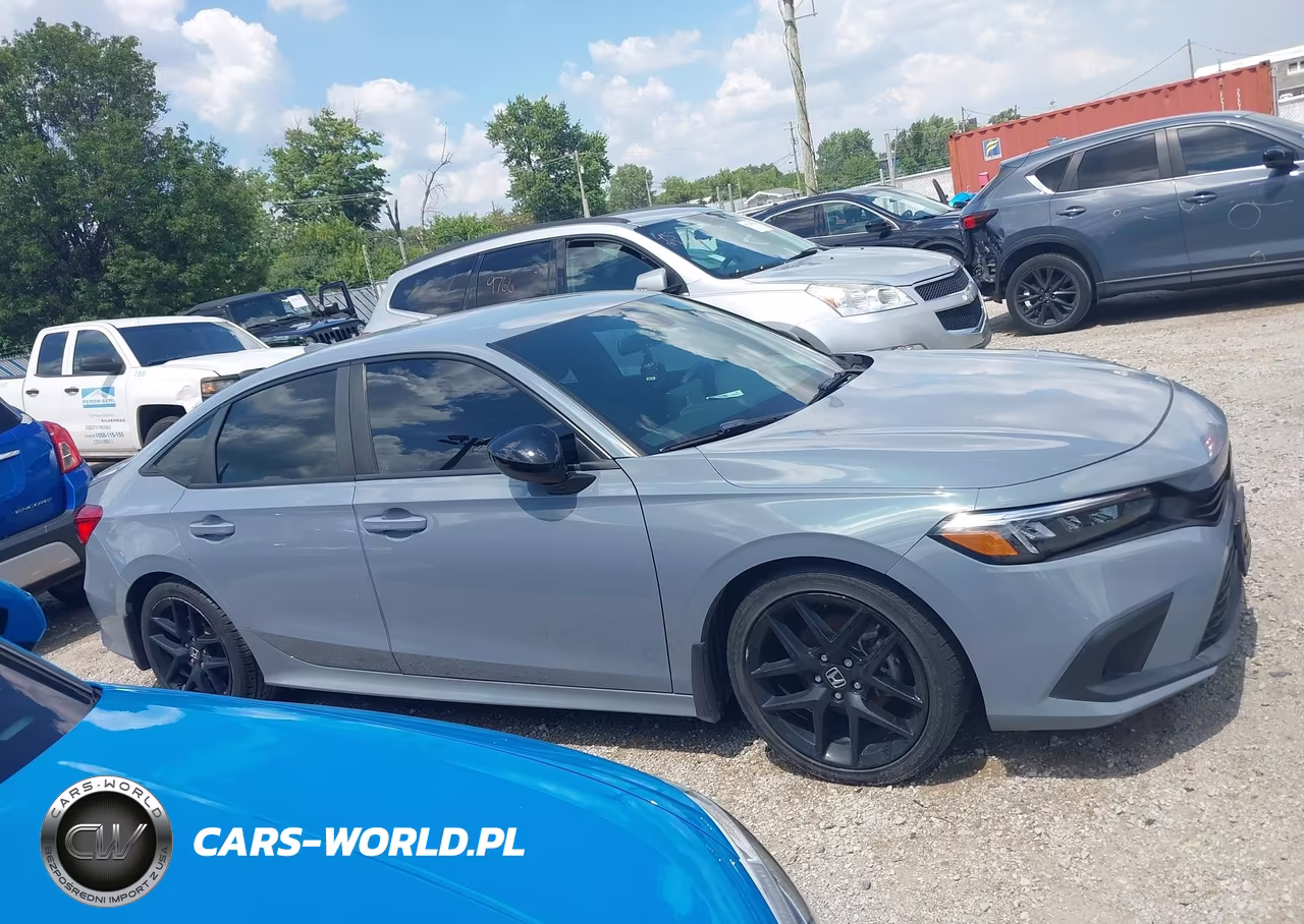 2022 Honda Civic Sport VIN:2HGFE2F53NH533040 - 13