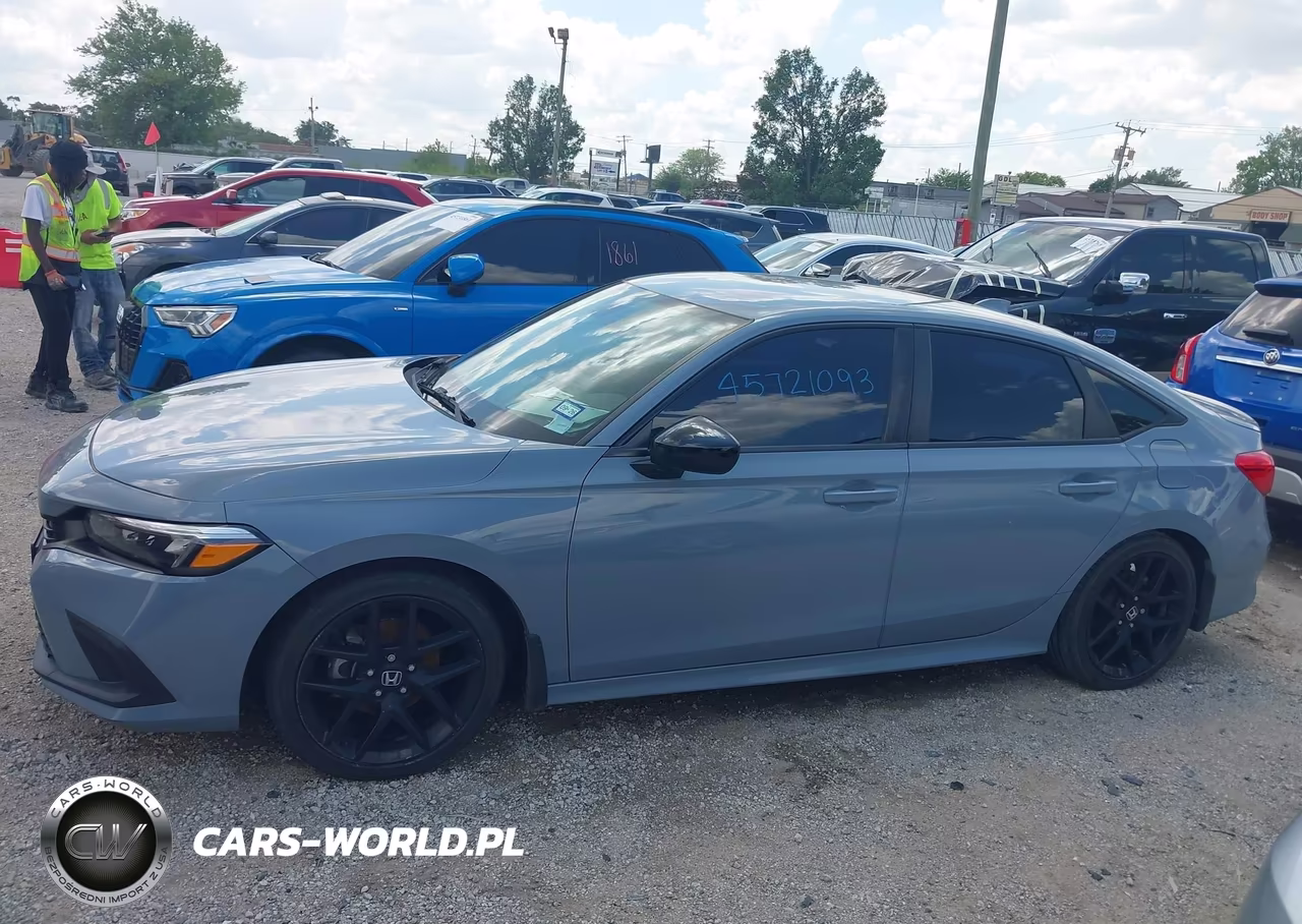2022 Honda Civic Sport VIN:2HGFE2F53NH533040 - 14