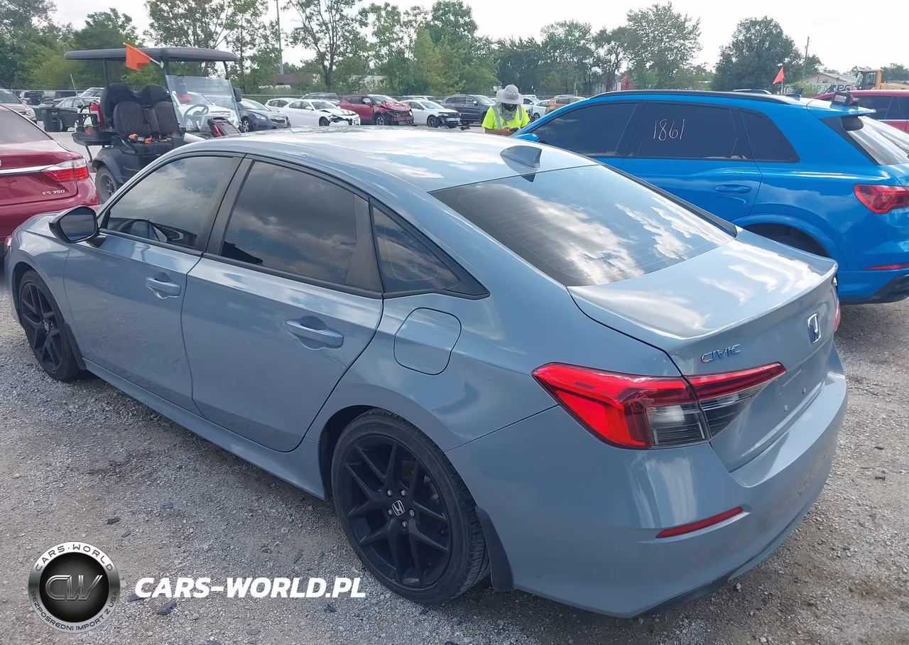 2022 Honda Civic Sport VIN:2HGFE2F53NH533040 - 3