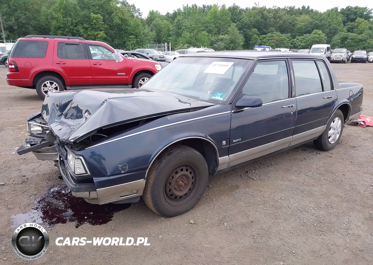 1989 Oldsmobile 98 Regency Brougham VIN:1G3CW54C4K4302044 - 2
