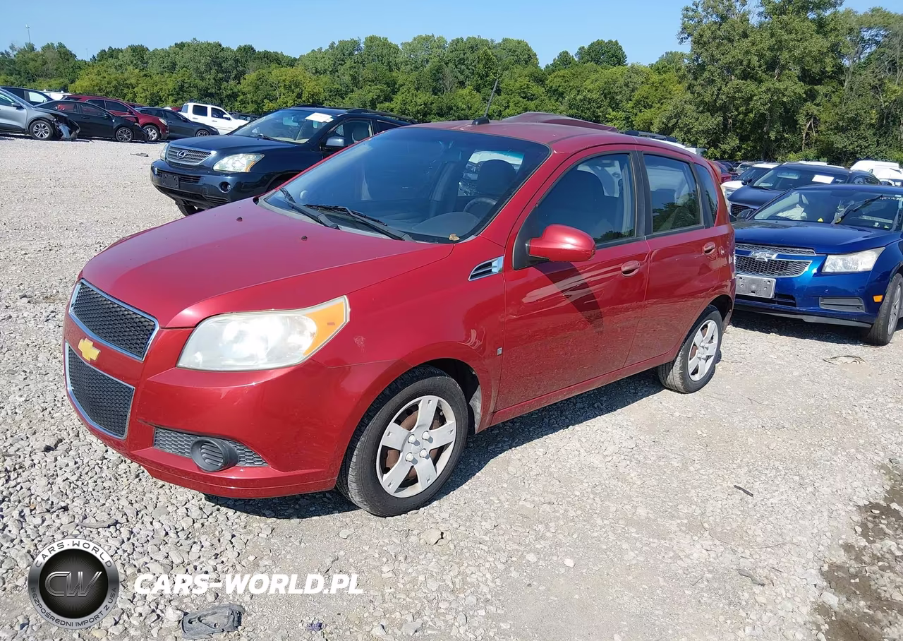 2009 Chevrolet Aveo Lt VIN:KL1TD66E59B639569 - 2