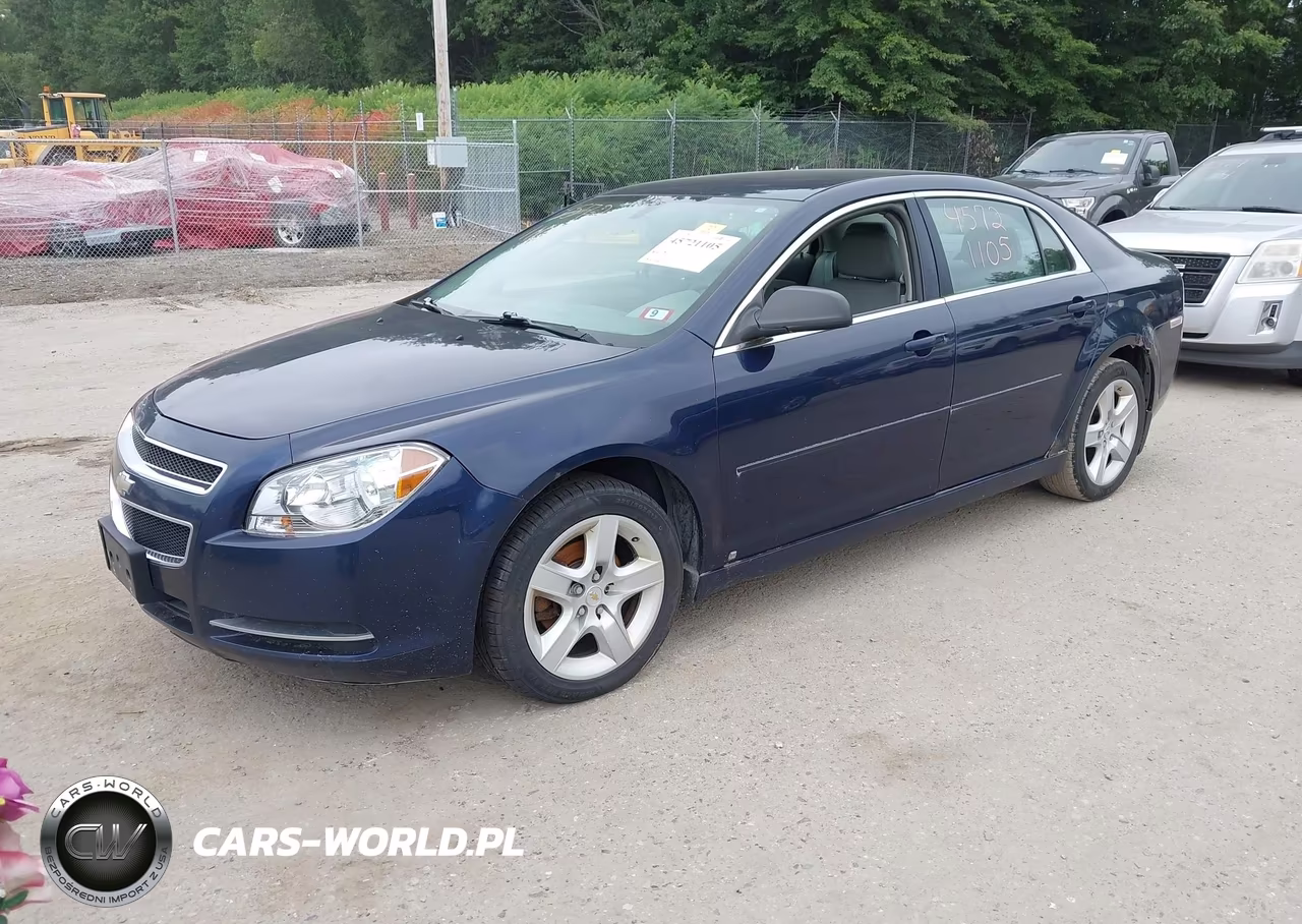 2009 Chevrolet Malibu Ls VIN:1G1ZG57B59F253955 - 2