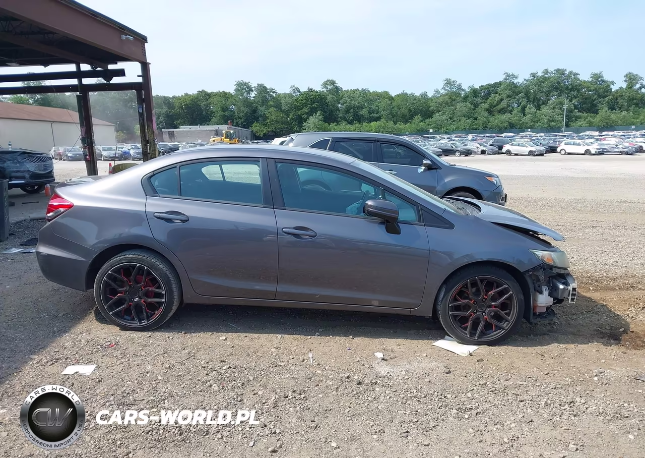 2015 Honda Civic Lx VIN:19XFB2F57FE259586 - 14