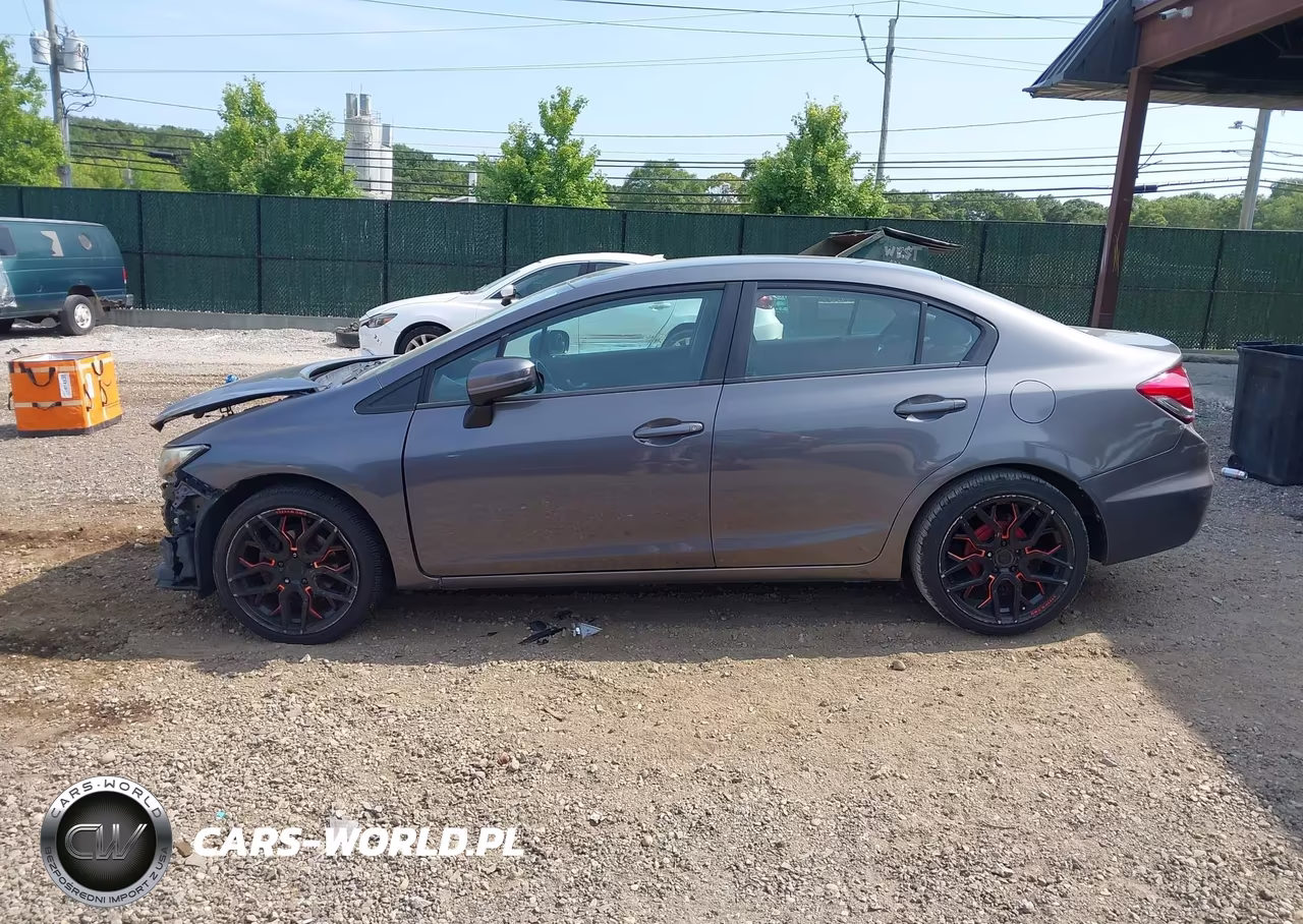 2015 Honda Civic Lx VIN:19XFB2F57FE259586 - 15