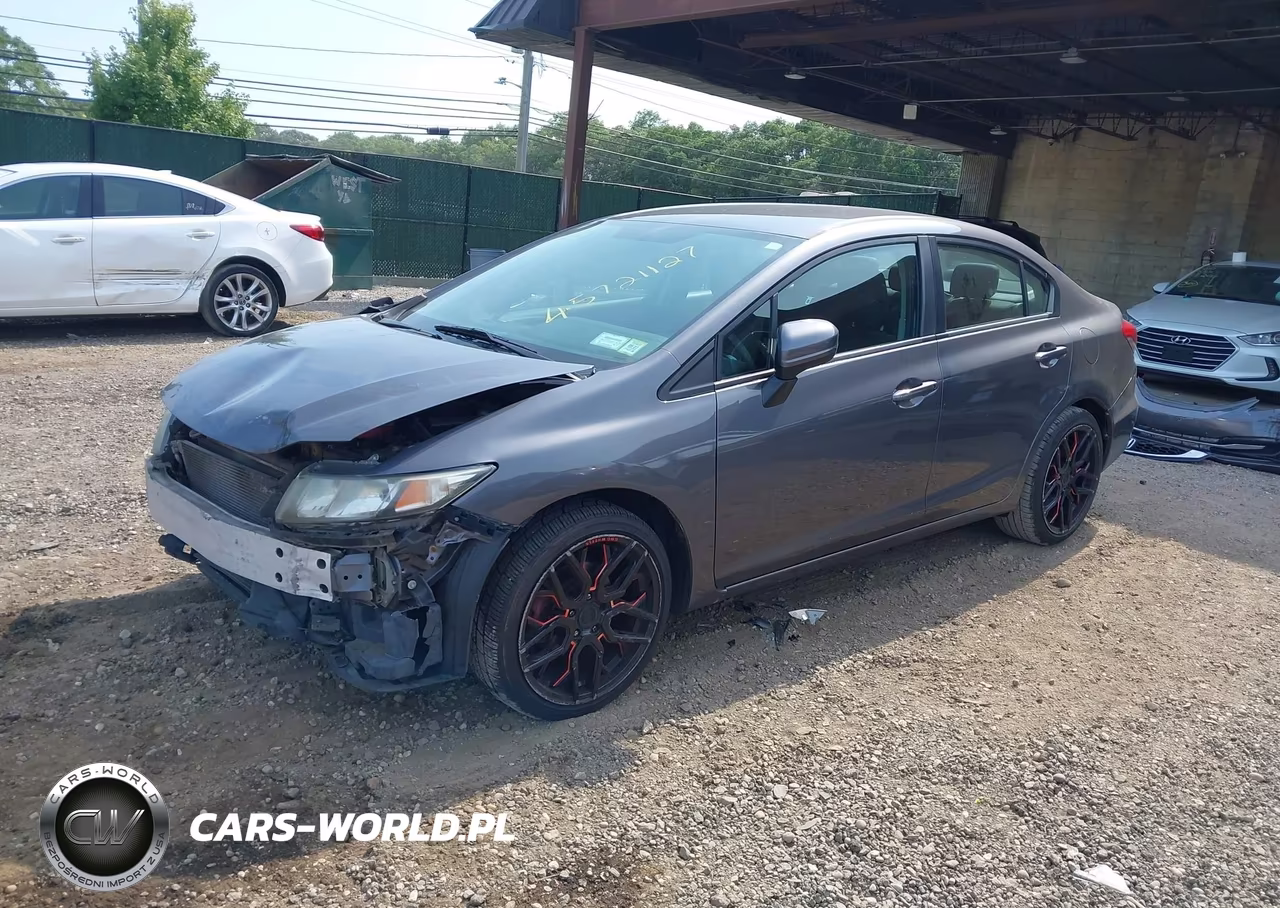 2015 Honda Civic Lx VIN:19XFB2F57FE259586 - 2